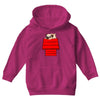snoopy parody pug w Youth Hoodie