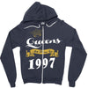 queens are born in 1997 Zipper Hoodie