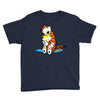 calvin hobbes Youth Tee