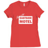 eastside motel Ladies Fitted T-Shirt