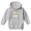 kings are born in 1960 Youth Hoodie