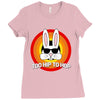 too hip to hop   bunny easter Ladies Fitted T-Shirt