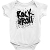 rock music r Baby Onesie
