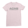 movie tshirt inspired classic films   acme products Ladies Fitted T-Shirt