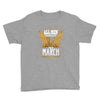 All Men Are Created Equal But Only The Best Are Born In Marc Youth Tee