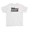 blessed mommy  flower Youth Tee