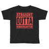 straight outta kindergarten Toddler T-shirt