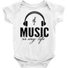 music is my life Baby Onesie