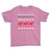 cow christmas Youth Tee