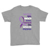 supporting the fighter, admiring the survivors, honoring the taken Youth Tee