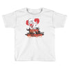 happy halloween clown Toddler T-shirt