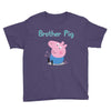 peppa pig brother pig Youth Tee