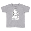 gym cat workout Toddler T-shirt
