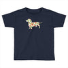 dachshund flower Toddler T-shirt