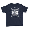 vintage made in 1998 perfectly aged a living legend Youth Tee