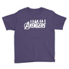 Avengers Silhouette Youth Tee