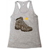 adventure boot Racerback Tank