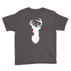 deer skull christmas Youth Tee