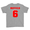 baker mayfield new jersey number Youth Tee