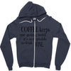 coffee keeps me going Zipper Hoodie
