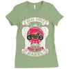 Real Girls Ride With Daryl Ladies Fitted T-Shirt