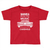 driver picks the music passenger shuts his cakehole Toddler T-shirt