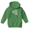 never take advice from me, you'll end up drunk Youth Hoodie