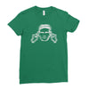factory records use hearing protection Ladies Fitted T-Shirt