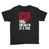 donating blood one mosquito funny Youth Tee