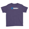 geek' (power on button) Youth Tee
