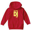 im a dj graphic tee mens Youth Hoodie