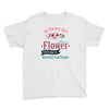 An August Girl Like A Flowers Youth Tee