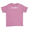 mens army military us Youth Tee