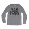 S.O.S. Save Our Students Long Sleeve Shirts