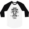 sorry this guy is already taken by a super sexy  june girl 3/4 Sleeve Shirt