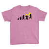 goku evolution (black) Youth Tee