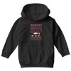 christmas ugly shark Youth Hoodie