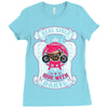 Real Girls Ride With Daryl Ladies Fitted T-Shirt