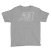Luffy white design Youth Tee
