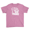 i like trains Youth Tee