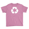 recycle symbol Youth Tee