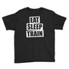 v5 eat sleep train Youth Tee