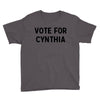 vote for cynthia Youth Tee