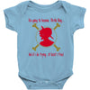Pirate king Luffy Baby Onesie