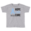 hope love cure stomach cancer awareness Toddler T-shirt