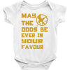 MAY THE ODDS BE EVER IN YOUR FAVOUR Baby Onesie