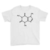 Caffeine Molecule Youth Tee