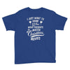 drink wine &amp; watch christmas movies Youth Tee
