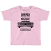 driver picks the music passenger shuts his cakehole Toddler T-shirt
