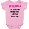 October Girls Baby Onesie